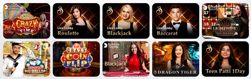 Jeux de casino en direct HeroSpin Casino