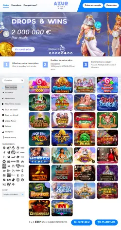 l'application et interface HeroSpin Casino